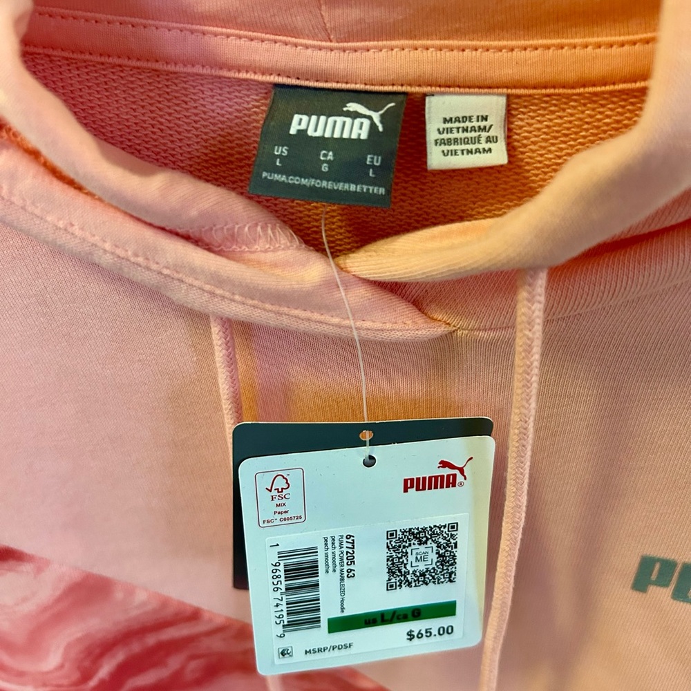 NEW PUMA Women's Coral Hoodie. - Picture 2 of 4